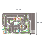 Tapete Pista Carrinhos Corrida Hot Cidade Grande