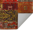 Tapete Pixel Cashimir Vermelho e Marrom 2,90x2,00m