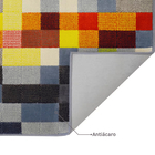 Tapete Pixel Colorido 2,50x2,00m Tapetes São Carlos