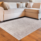 Tapete Polipropileno Eden Cinza 1,50x2,00m J. Serrano