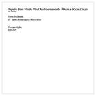 Tapete Porta Bem Vindo Vinil Antiderrapante 90cm X 60cm Cinza