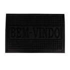 Tapete Porta Capacho Entrada Retangular Bem Vindo