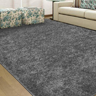 Tapete Pra Sala Festina Felpudo 1,00mx1,40m Cinza Casen