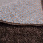 Tapete Pratatêxtil 0,40m X 0,65m Antiderrapante. Chocolate