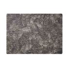 Tapete Pratatêxtil 0,40m X 0,65m Antiderrapante. Cinza Escuro