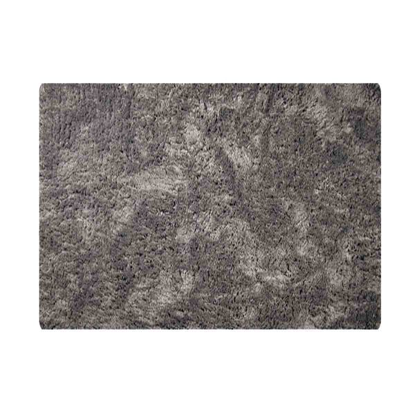 Tapete Pratatêxtil 0,50m X 1,00m Antiderrapante. Cinza Escuro