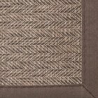 Tapete Pratik Sala Antiderrapante 200x250cm - Jolitex Castanho