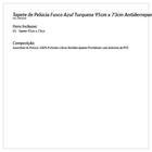 Tapete Premium Baby Fusca 86cm X 64cm Azul Turquesa Guga Tape