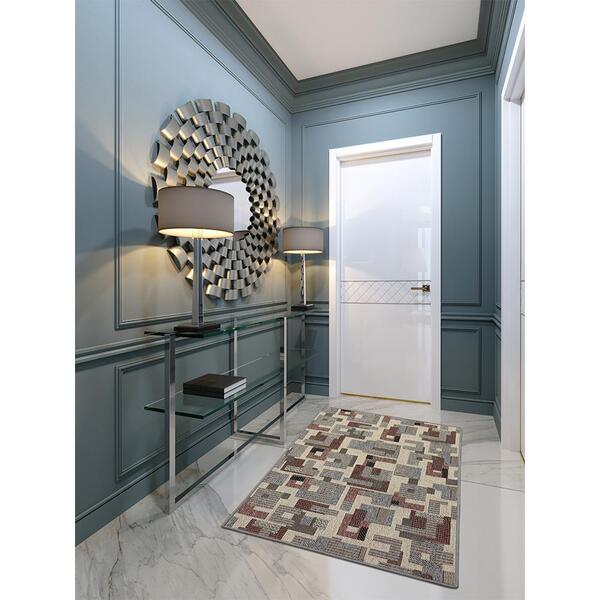 Tapete Prisma Quadriculado 150x200cm Tapetes São Carlos