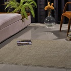 Tapete Quadrado Para Sala 100x100 Classic Perola