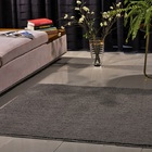 Tapete Quadrado Para Sala 200x200 Classic Cinza