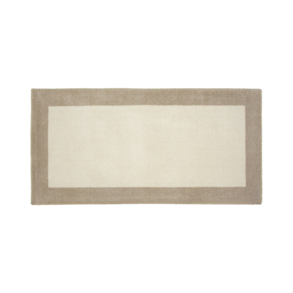 Tapete Quarto Frame Bege - 0,60 X 1,20