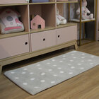 Tapete Quarto Infantil Bolas Cinza - 0,60 X 1,20
