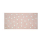 Tapete Quarto Infantil Bolas Rosa - 0,60 X 1,20