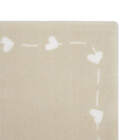 Tapete Quarto Infantil Doce Amor Bege - 0,60 X 1,20