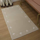 Tapete Quarto Infantil Doce Amor Cinza - 0,60 X 1,20