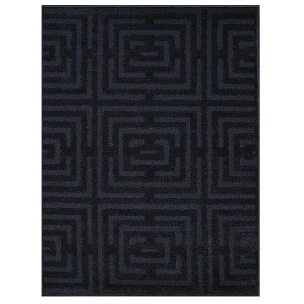 Tapete Realce Eden 56 Chumbo 0,50x1,00m - J Serrano