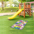 Tapete Recreio Play Números Duplaface Colorido 1,50x0,90m