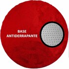 Tapete Redondo 0,80cm  Quarto Sala Escritório Pelo Macio. Ver