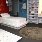 Tapete Redondo 1,00m  Quarto Sala Escritório Pelo Macio. Capu