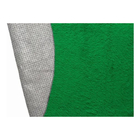 Tapete Redondo 1,50x1,50 Verde Shaggy Sala Escritório B