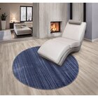 Tapete Redondo 150cm Pixel School Tapetes São Carlos Risca Az