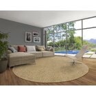 Tapete Redondo 190cm Rustik Tapetes São Carlos Sisal