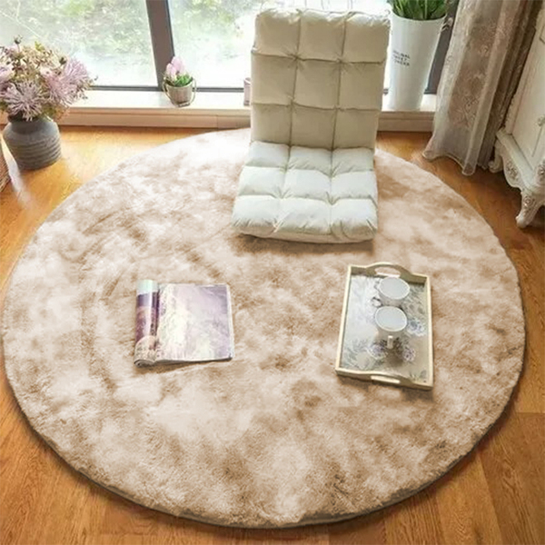 Tapete Redondo 2,00 X 2,00 Classic Nude Casen