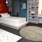 Tapete Redondo 2,00m Quarto Sala Escritório Pelo Macio. Areia