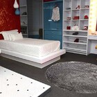 Tapete Redondo 2,00m Quarto Sala Escritório Pelo Macio. Cinza