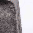 Tapete Redondo 2,00m Quarto Sala Escritório Pelo Macio. Cinza