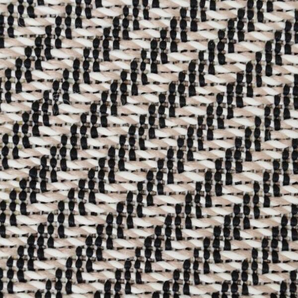 Tapete Redondo Artesanal Look Dama Da Noite-b 200 Cm