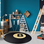 Tapete Redondo Kids Madagascar Leaozinho 125cm