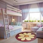 Tapete Redondo Kids Madagascar Margarida 125cm