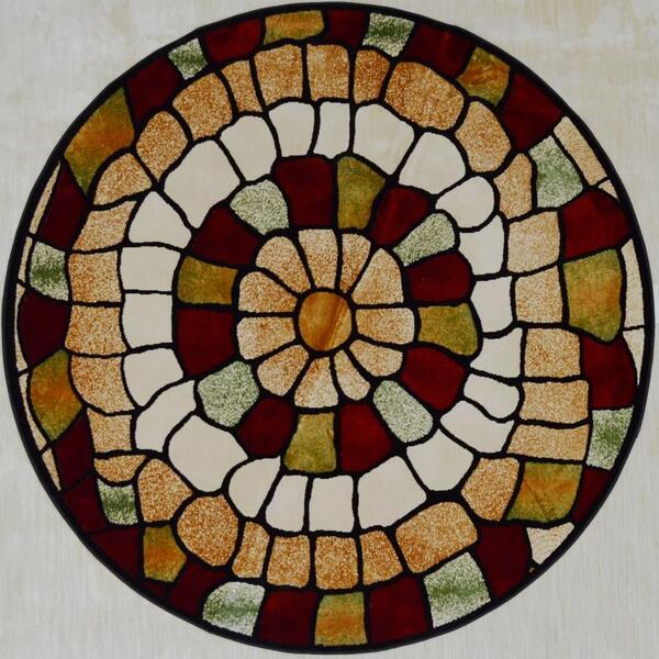 Tapete Redondo Marbella Elite Bs Catedral 150 Cm