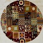 Tapete Redondo Marbella Elite Bs Coperta 200 Cm