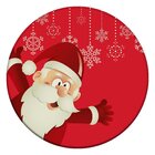 Tapete Redondo Natal Wevans Red Noel