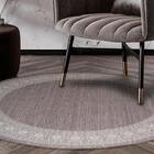 Tapete Redondo Natural Look Fiore A 200 Cm