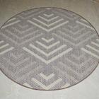 Tapete Redondo Natural Look Flecha A 150 Cm