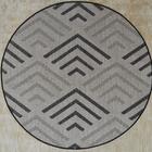 Tapete Redondo Natural Look Flecha B 200 Cm