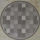 Tapete Redondo Natural Look Tabuleiro-a 150 Cm