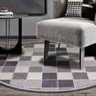 Tapete Redondo Natural Look Tabuleiro-b 200 Cm