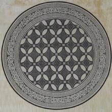 Tapete Redondo Natural Look Turmalina-b 150 Cm