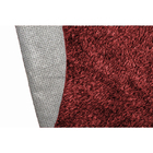 Tapete Redondo Para Sala 2,00 X 2,00 Shaggy Vermelho Casu