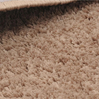 Tapete Redondo Para Sala/quarto 2,00 X 2,00 Peludo Bege Casen