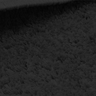 Tapete Redondo Para Sala/quarto 2,00 X 2,00 Peludo Preto Casu