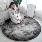 Tapete Redondo Quarto Sala E Escritório 2 Metros Felpudo Shag