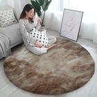 Tapete Redondo Quarto Sala E Escritório 2 Metros Felpudo Shag