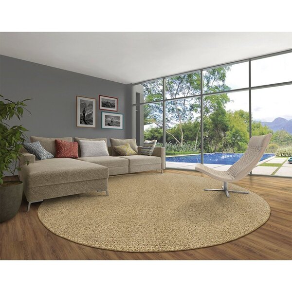 Tapete Redondo Rustik 190cm Sisal Tapetes São Carlos Sisal