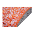 Tapete Redondo Studio Teen Shaggy Alto Antid. Mescla Damasco